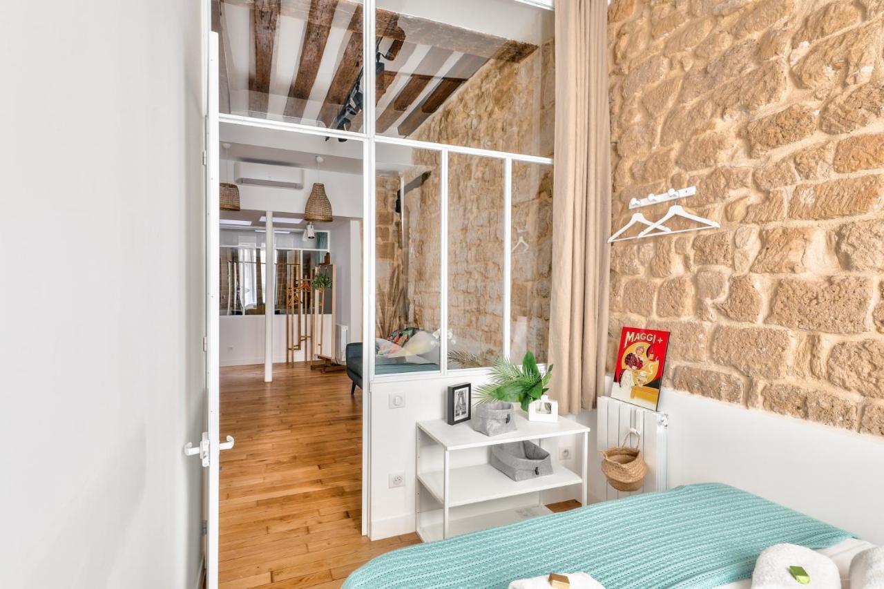 New Stunning 4 Bdrs Apt, With Ac - Le Marais Paris Exterior photo